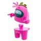 thumbnail image 5 of Among Us Pack de 2 Figuras coleccionables en color Rosa y Morado de 16 cms de altura con Accesorios Among Us 170761PKP, 5 of 7