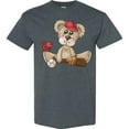 thumbnail image 3 of Inktastic Baseball Teddy Bear T-Shirt, 3 of 5