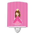thumbnail image 1 of "Treasures Brunette Girl Princess Luz nocturna de cerámica, Grace, rosa, 6"" x 4""" Caroline's Treasures BB8752CNL, 1 of 1
