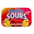 thumbnail image 2 of Sunkist Sours, Raspberry Lemonade, Vitamin C, Sugar Free Sour Candy, 1.76 Ounce Tin - 6 Count Tray, 2 of 3