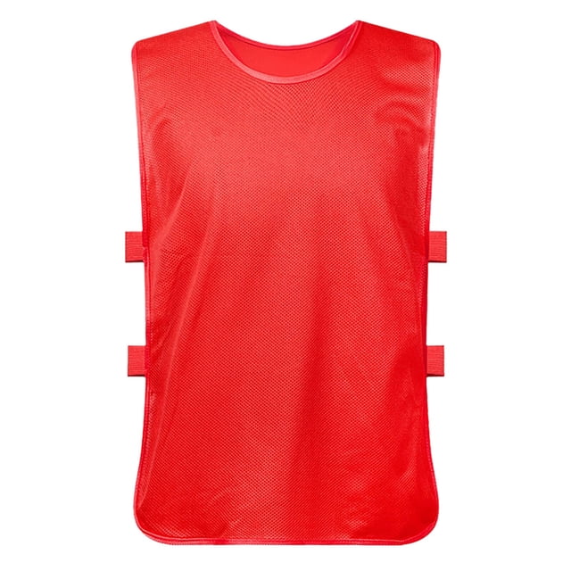 MEZZALL Gilet Sans Manches en Maille Lacée pour Enfant, Confort Quotidien, Rouge, 3-9 Ans