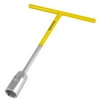 Unique Bargains Yellow Rubber T Type Grip 19mm Hex Hexagon Socket Wrench Spanner Tool