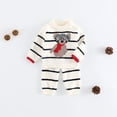 thumbnail image 6 of TEDOYE Toddler Boys Coats Girl's Bag Autumn Winter Baby Clothes Half Wool Tops + Long Pants Sets Fashionable For Newborn Old. Soft Wear, 3-6 Months, 6 of 9