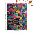 thumbnail image 3 of Vibrant Bear Forest Canvas Print Wall Art for Living Room Bedroom Dining Room Office Home Decor, 3 of 8