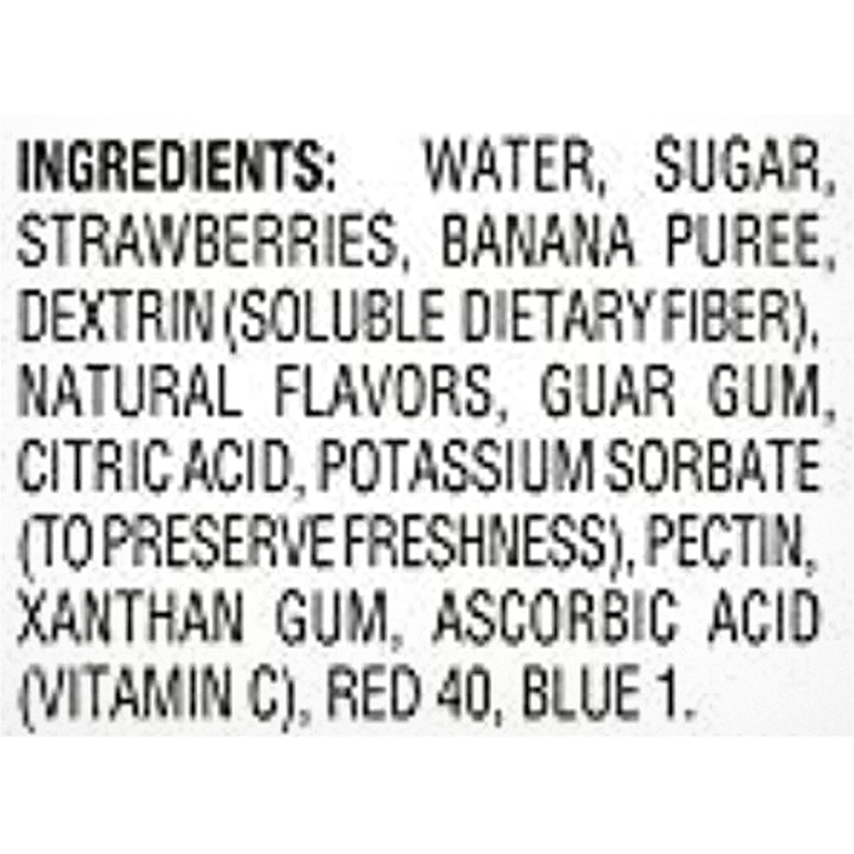Torani Real Fruit Smoothie Mix, Strawberry Banana, 64 Ounce