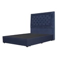 thumbnail image 2 of Base Cama Individual + Cabecera Mary Dicasa Azul Marino, 2 of 10