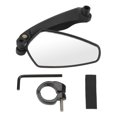 thumbnail image 1 of Espejo retrovisor para manillar de bicicleta, giratorio de 360 ​​°, Reflector de visión trasera de amplio alcance, derecho, 1 of 10