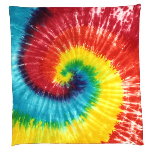 made to order Tie Dye Swirls Dog Bandana