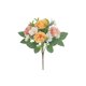 thumbnail image 2 of Paquete De Asas De Plástico 2 ramos de rosas artificiales de plástico color champán, flores falsas para decoración de bodas y hogares. Rkxzt, 2 of 9