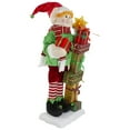 thumbnail image 3 of 28" Santa's Little Animated Elf with Lighted Star Musical Christmas Figure, 3 of 6