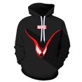 thumbnail image 2 of Venom Sweater Digital Print Fashion Hoodie Couples Loose Casual Baseball Wear, 2 of 5