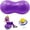 purple, variant on Peanut Yoga Ball, 90x45cm Anti Burst Exercise Ball, Heavy Duty Inflatable PVC Peanut Ball with Pump and Plug, /Adult Fitness, Pregnancy Support, Child Physical Therapy, Animal Balance Training
