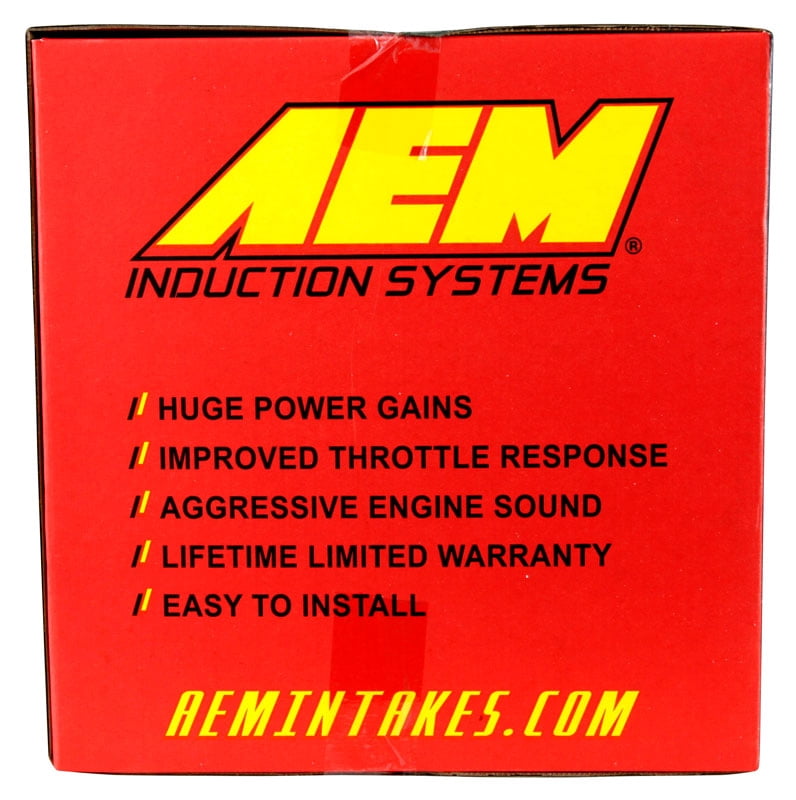 AEM Cold Air Intake System: Easy Installation, Engineered to Maximize Airflow, Boost Horsepower & Torque, AEM-21-788C
