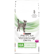 Purina Pro Plan Veterinary Diets HA Hydrolyzed Feline Formula Dry Cat Food, 4 lb. Bag