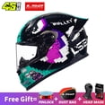 thumbnail image 2 of Casco de moto LS2 FF300 original de cara completa para mujer y hombre, casco de moto con visera transparente ECE, 2 of 5