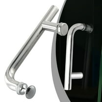 Stainless Steel Shower Handle Single Handle Bathroom Glass Door Handle Sliding Door Pull Household Hardware