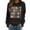 Black-3, variant on Merry Sweatshirts for Women 2025 Long Sleeve Crewneck Christmas Holiday Graphic Sweatshirt Pullover Tops