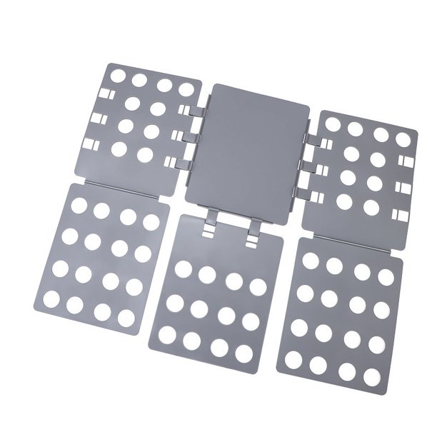 Rack Soporte Ropa Carpeta Práctica Plástica Tablero Plástico Resistir para La Plegado Rápidamente Ahorrando Tiempo