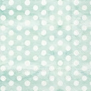 IHR Ideal Home Range Cocktail Napkins Disposable 3-Ply Paper Party Napkin Pack, 5" x 5", Flamingo Fever Dots (Turquoise), 20-Count