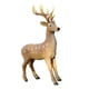 thumbnail image 5 of Escultura de ciervo, encantadora figura de ciervo para jardín, decoración, mini estatua de animal china Estilo C, 5 of 9