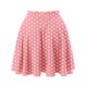 thumbnail image 5 of Minifalda clásica con cintura elástica para mujer: falda elegante y casual de corte A, 95 % poliéster, tallas reales, para todas las estaciones - S-XXL, 5 of 6