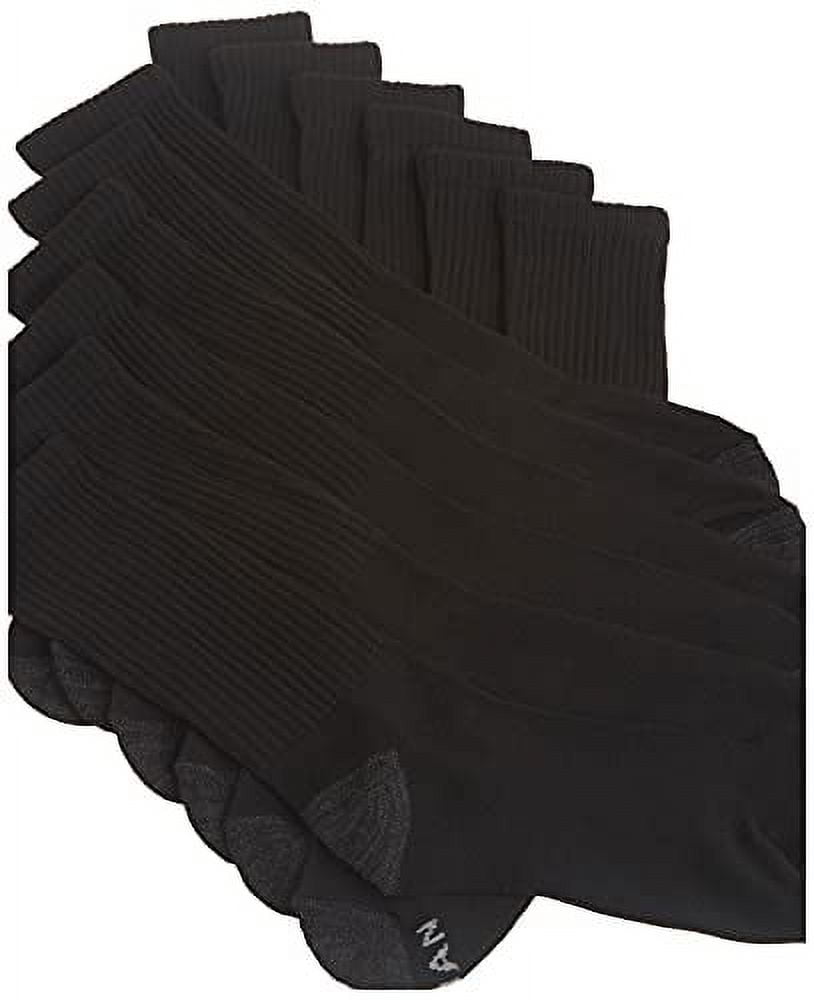 Gildan Men's Half Cushion Crew Socks, 12-Pack