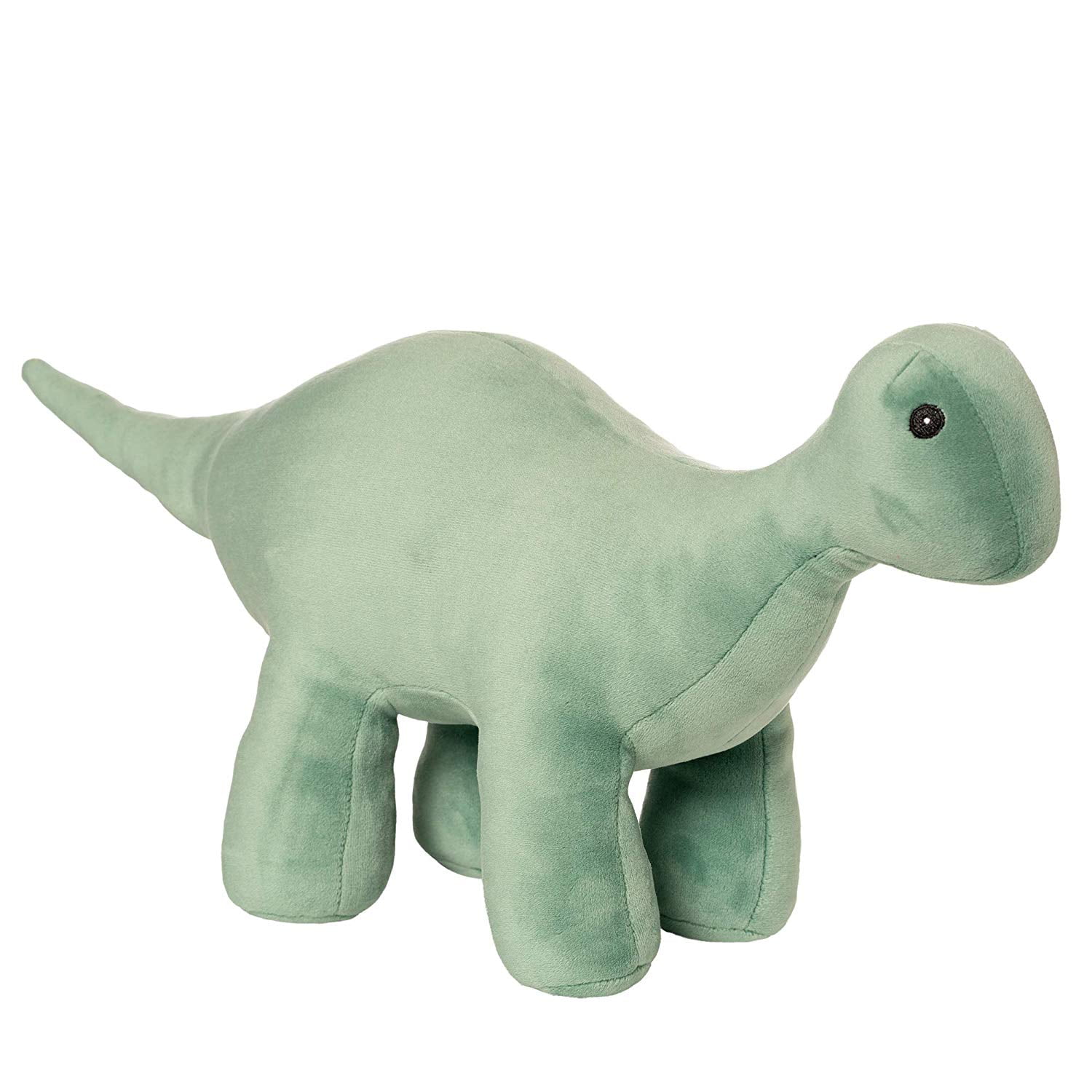 New Manhattan Toy Company Jurassic Stegosaurus Green Dinosaur W/ Scarf Plush 