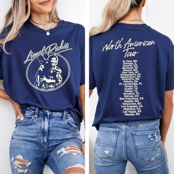 Lionel Richie T-shirt Sizes S-5XL