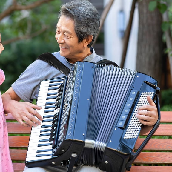 DEEPCRAFF Comfortable Accordion Shoulder Strap and Belt Set for Easy Playing , Adjustable and , 1 Set