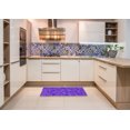thumbnail image 5 of Ahgly Company Indoor Rectangle Patterned Purple Purple Novelty Area Rugs, 7' x 9', 5 of 6
