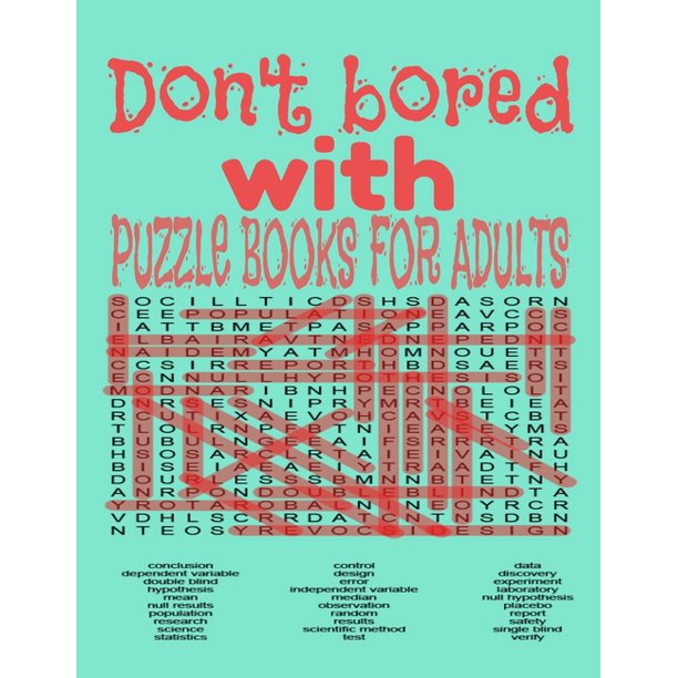 Don T Bored With Puzzle Books For Adults Brain Games With Best Word Seraches And Mazes And Sudoku Book S Puzzle With Inspirationnal Puzzles And Solutions Activity Book Large Print Themed Hobbies P