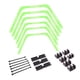 thumbnail image 2 of Anillos de Agilidad Hexagonales Strade Fareast Limited juego de pies de agilidad Escalera entrenamiento velocidad Multifunción verde, 2 of 8