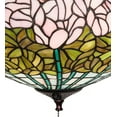 thumbnail image 2 of 16" Wide Tiffany Cabbage Rose Fan Light Fixture, 2 of 7