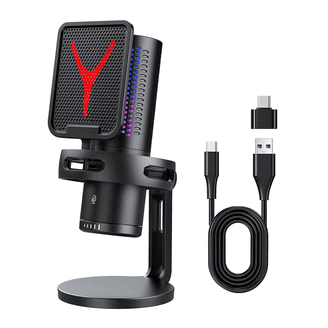 Wendry Mini USB 2.0 Microphone - Portable Noise Canceling Mic For Laptop/Desktop, Plug & Play