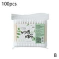 thumbnail image 7 of 10/100pc Bamboo Cotton Swabs Double-head Wood Sticks Disposable Swab Cotton^new L2N7, 7 of 7