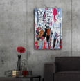 thumbnail image 6 of Epic Art 'Red Realite' by David Drioton, Acrylic Glass Wall Art, 24"x36", 6 of 8