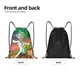 thumbnail image 5 of Bolsa con cordón clásica de Rick y Morty, plegable, para deportes, fitness, unisex, bolsa de viaje para deportes de playa, mediana, 5 of 8