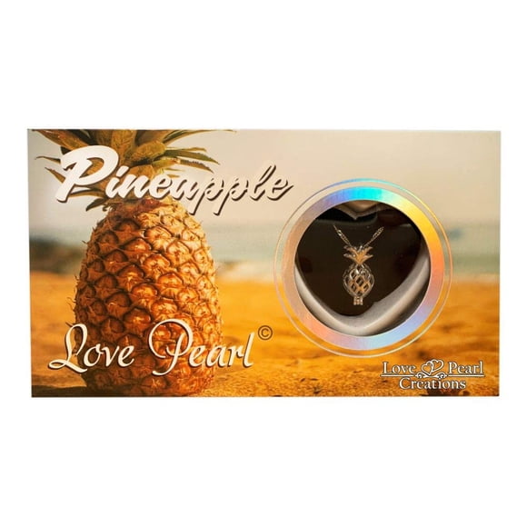 Kit Wish Love Pearl Creations con collar colgante de piña