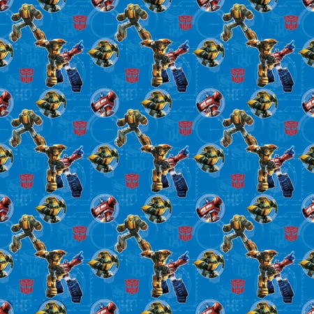 Transformers Wrapping Paper