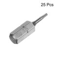 thumbnail image 3 of Puntas Torx de 1/4  Pulgada con Vástago Hexagonal de 25 MM de Longitud destornillador Magnético Punta de destornillador T6 de Acero de Aleación S2 25 Uds, 3 of 5