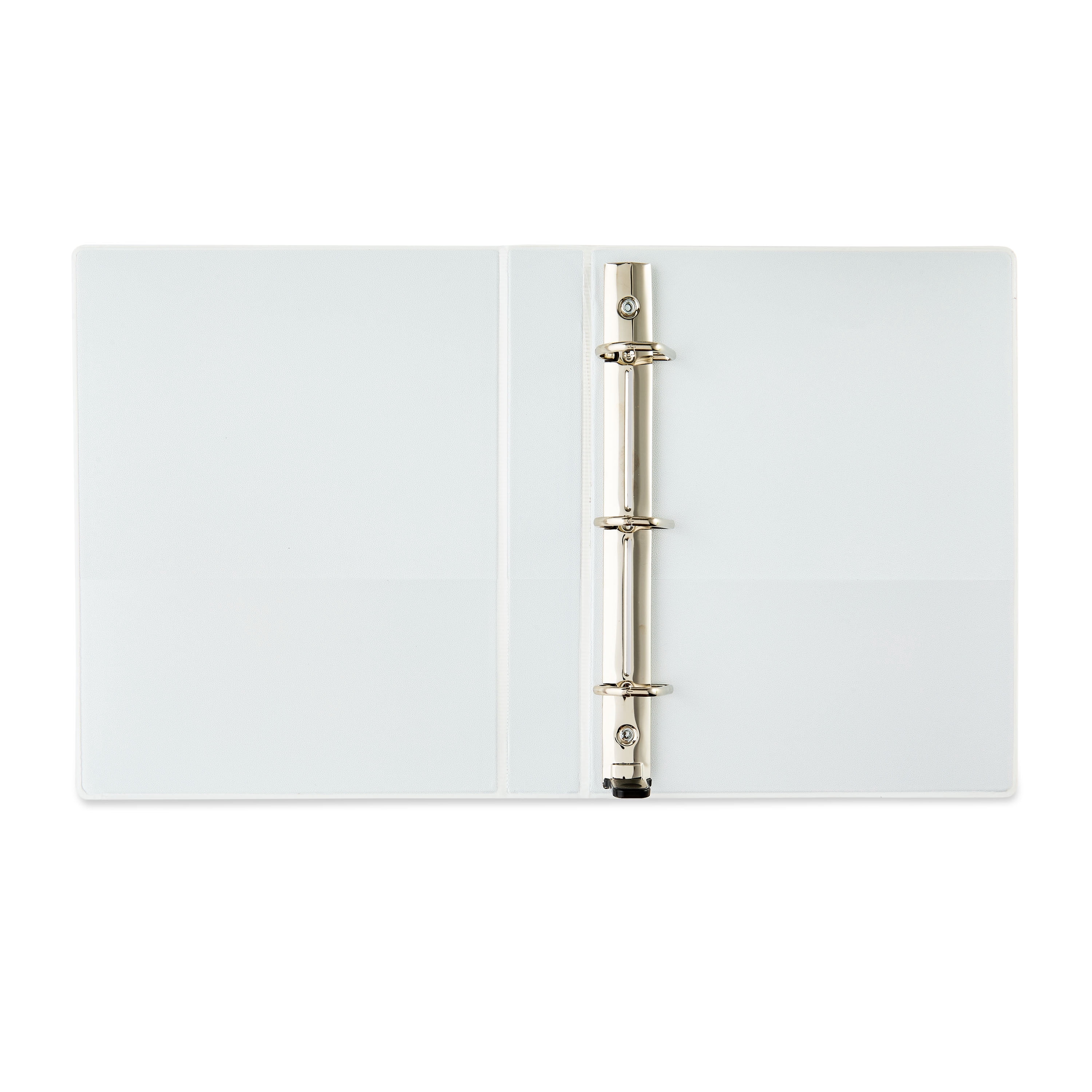 Pen+Gear 1" x 5-1/2" x 8-1/2" Mini Durable View Binder White