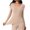 Khaki, variant on Ultra Stretch Thermal Tops for Women Long Sleeve Round Neck Seamless Warm Underwear Base Tees for Fall Winter Inner Layering