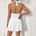 thumbnail image 3 of Summer Fashion Cross-Neck Pure Desire Pleated Sexy Dress, 3 of 4