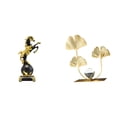 thumbnail image 1 of Figura de caballo moderna, escultura de hoja, estatua, colección, adorno decorativo de mesa para dormitorio, sala de estar, escritorio, decoración del, 1 of 8