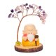 thumbnail image 3 of Mini estatua de Buda con árbol del dinero, figura en miniatura, árbol de la fortuna coleccionable Estilo E, 3 of 9