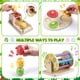thumbnail image 3 of Juego de juguetes Montessori de madera con forma de huevo de dinosaurio para más de 6 meses con tambor, 3 of 7