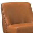 thumbnail image 4 of Dycanpo 26''H Swivel Bar Stools with Back Faux Leather for Home Kitchen Island, Brown, 4 of 9