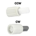 thumbnail image 1 of Lefu Replacement Traditional & Contemporary Toilet Soft Close Hinges, 1 of 10