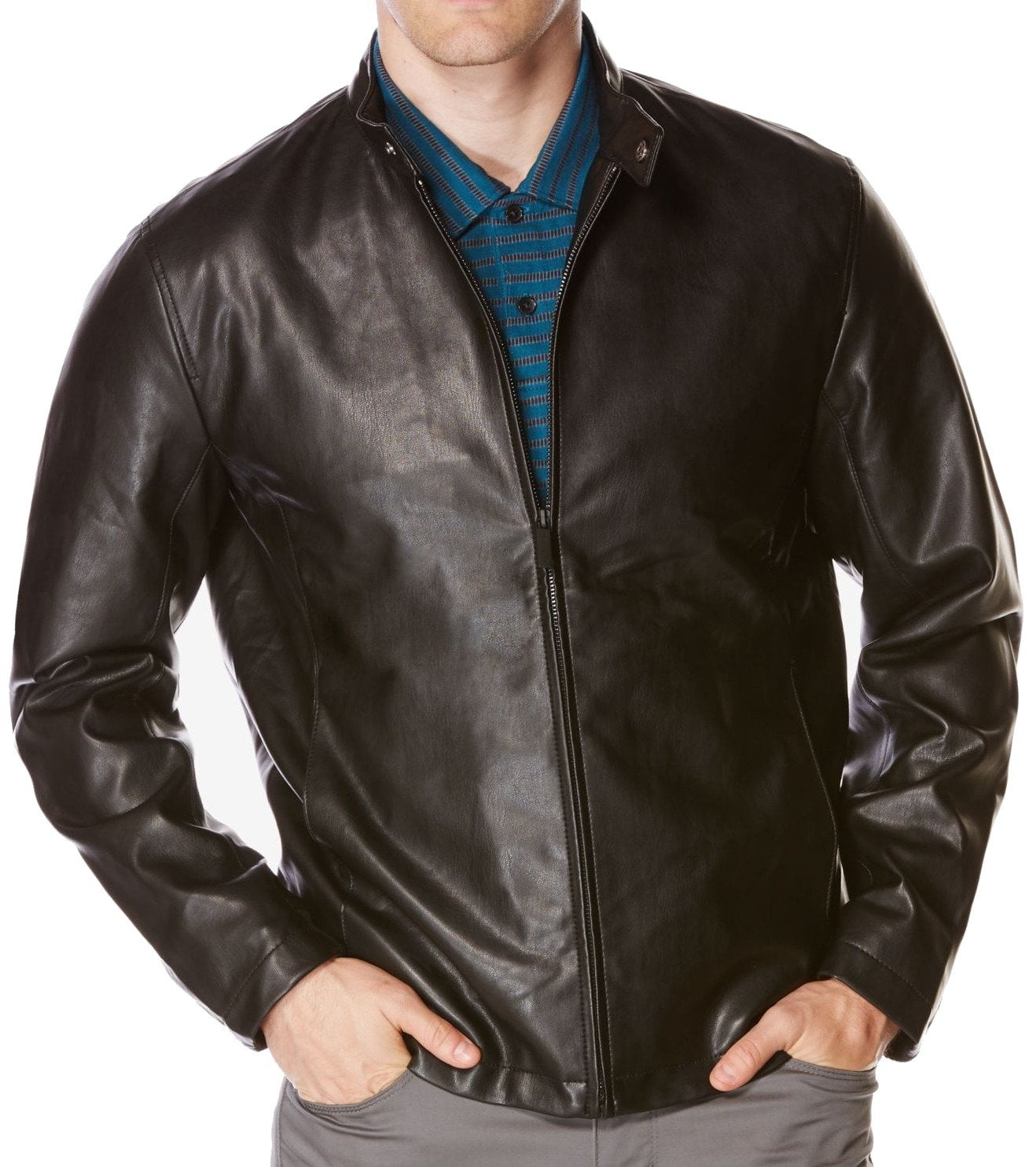 perry ellis black jacket