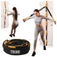 thumbnail image 3 of Tribe Lifting Door Anchor for Resistance Bands - Adjustable Resistance Band Door Anchor with 5 Loops & Metal Rings, Durable Nylon Door Strap for Full-Body Workouts (Yellow), 3 of 4